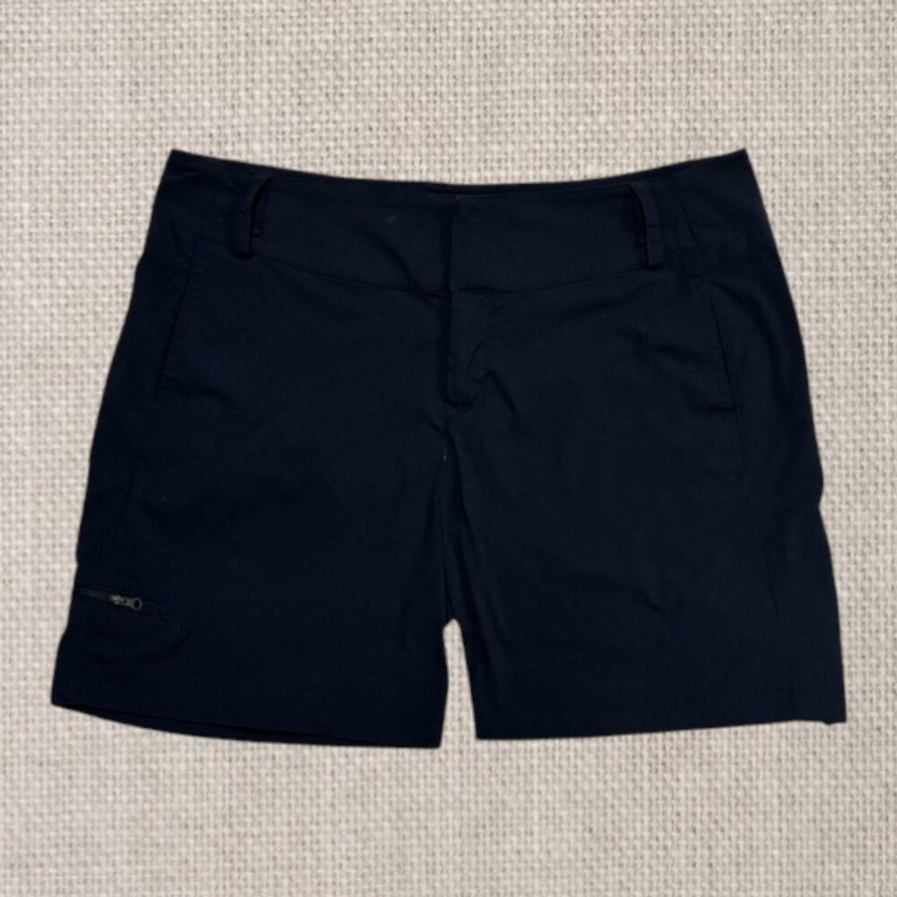 Helly Hansen Navy Blue Women's Low Rise Quick Dry Hiking Cargo Shorts Size 34